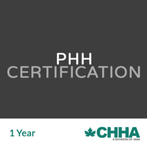 CHHA PHH Certification (1 Year)