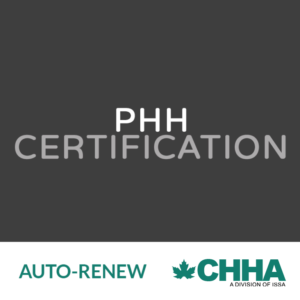 CHHA PHH Certification (Auto-Renew)