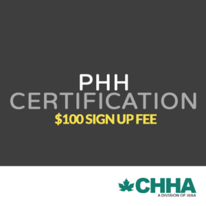 CHHA PHH Certification (Sign-Up)
